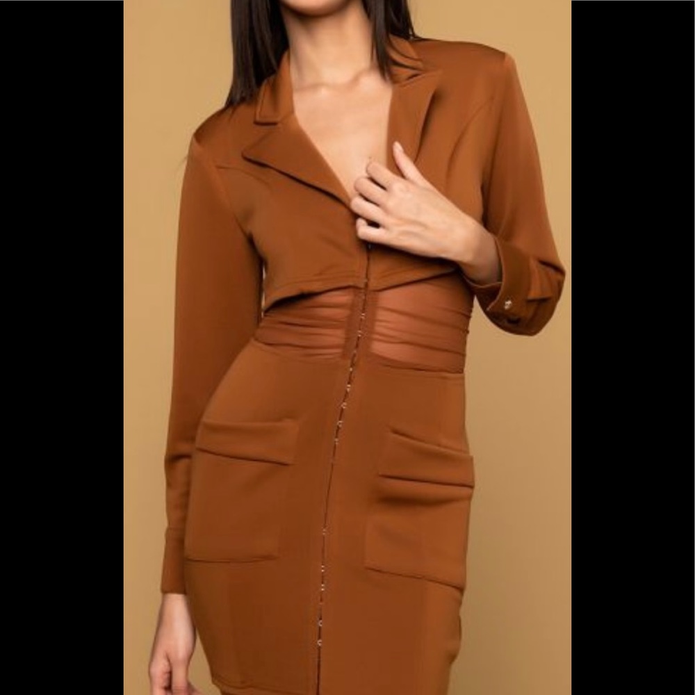 Brown Sexy Dress NWT